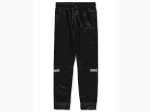 Boy's Pro Athlete Fleece Jogger Pants in Dark Charcoal Grey