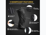 APRUT Knee Brace with Patella Gel Pad & Side Stabilizers – SIZE LARGE