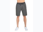 Men's Knocker Drawstring Fleece Sweat Short - CHARCOAL - SMALL