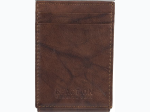 Men's Famous Maker Men's RFID Front Pocket Wallet  in Tan