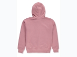 Girl's Solid Champion Logo Zip-Up Hoodie in Mauve