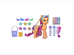 My Little Pony Sunny Starscout Rainbow Reveal Playset