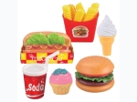 Toy Chef Fast Food Hot Dog & Burger Play Set