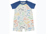 Boy's 3-Piece Short And Romper Set - Dinosaur