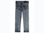 Boy's Steve's Slim Stretch Denim Acid Jeans in Blue Wash - Size 4-7