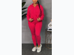 Women's Fleece Zip Down Hoodie Set - 4 Color Options