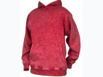 Men's Acid Wash Pullover Fleece Hoodie - 3 Color Options