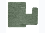 Bath Rug Set 2Pc Chenille - 3 Color Options