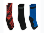 Boy's Russell Performance Active Crew Socks 3 Pack - Size Medium 9 -2.5