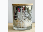 11 oz. Winter Scene Glimmer Jar - All is Calm, All is Bright