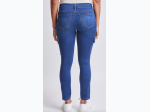 Missy Hyperdenim Mid Rise Skinny Cargo Jeans in Dark Indigo