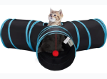 Pop-Up Cat Tunnel with Teaser Toys