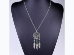 Dream Catcher Pendant Necklace - 18" L