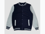 Men's Fleece Varsity Jacket - 3 Color Options