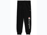 Boy's Champion Vertical Script Logo Jogger Pants in Black