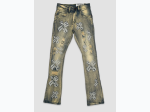 Boy's FWRD Embroidered Denim Jeans in Ice Tint