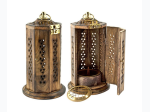 Brass Screen Charcoal Tower Burner for Resin Incense