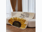 Virah Bella® Collection Flannel Sherpa Throw - Sunshine Family