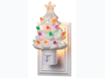 Ceramic Christmas Tree Nightlight - 2 Color Options