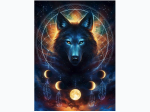 Regal Comfort® 1-Ply Faux Fur™ Everyday Throw Blanket - Dreamcatcher Wolf