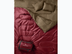 Adventrek Burgundy Double Sleeping Bag with Carrying Bag & Pillows