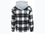 Men's Hooded Flannel Overshirt