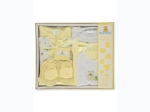 Big Oshi Newborn Baby 7pc Layette Gift Box Set in Yellow