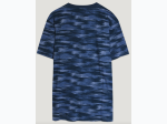 Men's Brushed Camo Crew in Blue