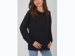 Girls Soft Scuba Zuri Crew Neck Sweatshirt - 3 Color Options