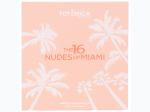 Totémica The 16 Nudes Of Miami Eyeshadow Palette