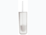 Frosted Plastic Toilet Brush Holder - 2 Color Options