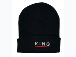 Men's King Beanie Hat - 4 Color Options