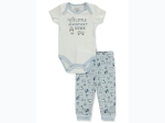 Baby Boy Little Adventure Seeker 7pc Layette Set in Blue