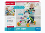 Fisher-Price Learn With me Zebra Walker