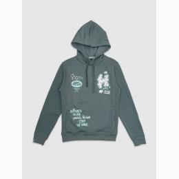 Men's Lift Up the World Hoodie in Seagrass