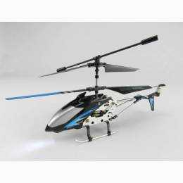 9" R/C Helicopter with Acrylic Case - Colors Vary