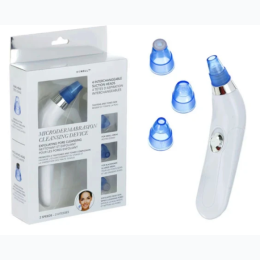 Microdermabrasion Pore Cleansing Device with 4 Interchangeable Suction Heads