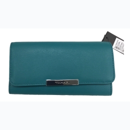 Women's Famous Maker Tri Fold Clutch Wallet - 2 Color Options