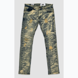 Men's Wild Tiger Denim Jean in Ice Tint