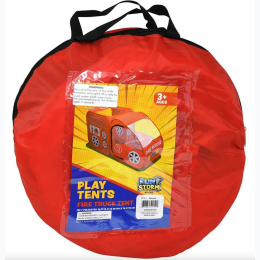 Fun Storm Fire Rescue Truck Play Tent