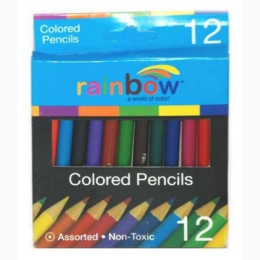 Mini Colored Pencils - 12 Count