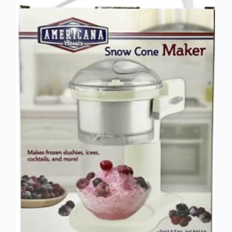 Americana Classics Snow Cone Maker in Pearl White