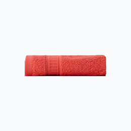 Washcloth - Luxury Turkish Cotton - 13" x 13" - Coral