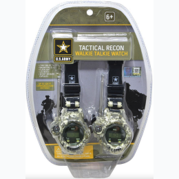 Official USA Army Brand 2pk Walkie Talkie Watch