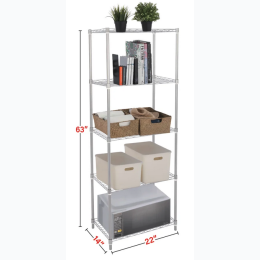 5 Tier Iron Storage Rack