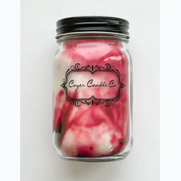 16 oz. Mason Jar Candle - Cranberry Spice