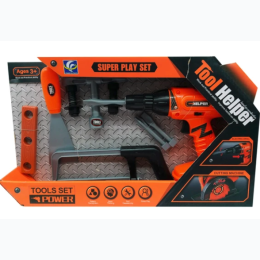 Pretend Power Tools and Accessories Playset - Styles Vary