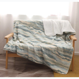 Regal Comfort® Plush Throw - Ocean Mist