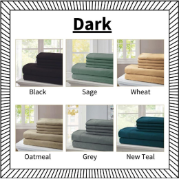 Virah Bella®2400 Series - Dark Assortment - Queen Size