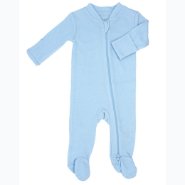 Solid 2-Way Zipper Sleeper - 0-3 Month - 2 Color Options